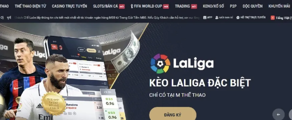 Đọc hiểu kèo ném biên tại M88