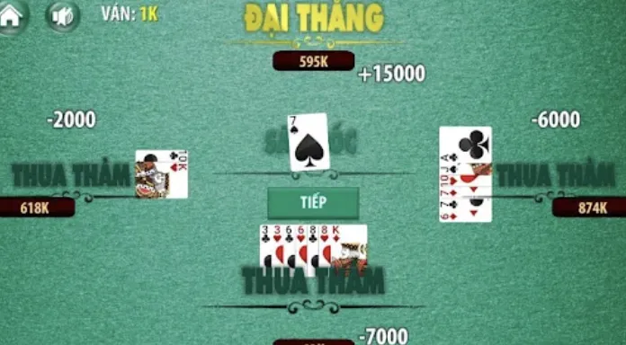 Chạy bài nhanh bằng sảnh và đôi giúp kiểm soát thế trận khi ván gần kết thúc